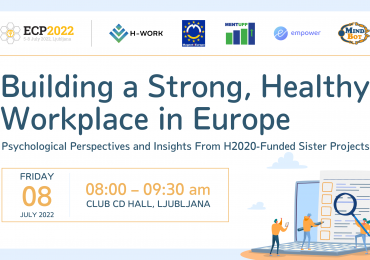 Symposium @ECP2022: Building a strong, healthy workplace in Europe